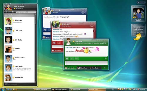 Yahoo nâng cấp bản YM dành cho Vista