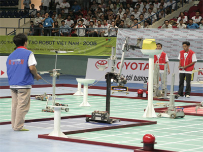 Robocon 2008: 32 đội tuyển dự chung kết tại TP.HCM
