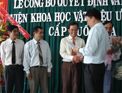 Ra mắt Viện Khoa học Vật liệu ứng dụng cấp quốc gia
