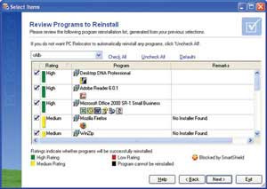 Di chuyển dữ liệu sang máy tính mới