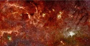 Hình ảnh trung tâm thiên hà qua ống kính Hubble