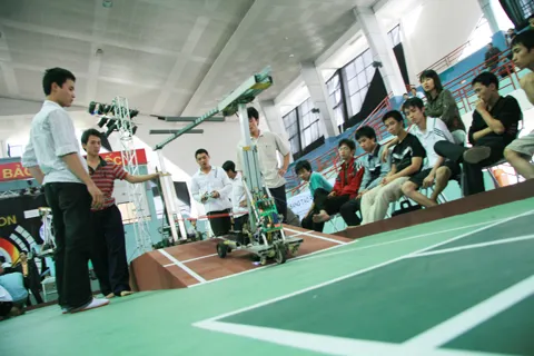 Sinh viên Việt Nam 'ngán' đề thi Robocon 2009