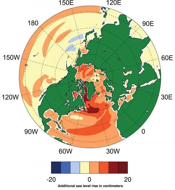Băng tan tại Greenland đe dọa Đông Bắc Hoa Kỳ và Canada