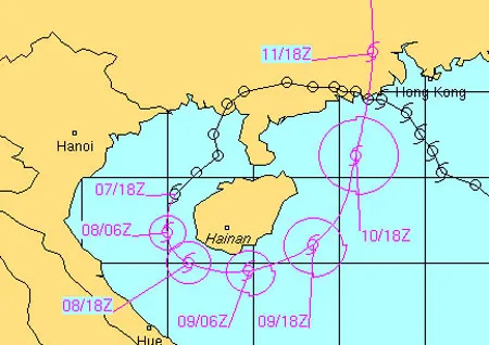 Bão số 6 đột ngột "sống lại"