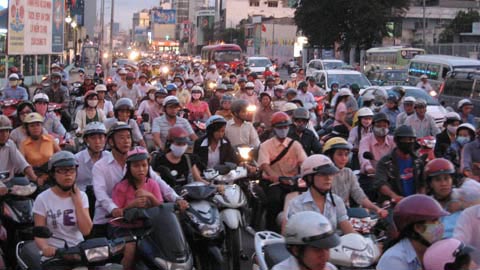 Bụi ngoài đường làm tăng huyết áp