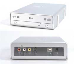 LG GSA – 5169D: Ghi DVD trực tiếp bằng một nút nhấn