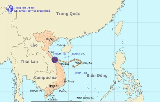 Tin cuối cùng về cơn bão số 4