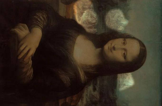 Tìm thấy ảnh động vật trong bức họa Mona Lisa