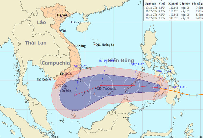 50 người chết vì bão ở Philippines