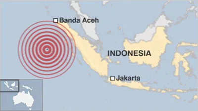 Động đất mạnh rung chuyển Indonesia, gây cảnh báo sóng thần