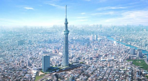 Công nghệ trên tháp TV Tokyo Sky Tree