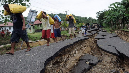 Philippines: động đất, 5 người bị thương