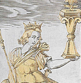 Bí mật lịch sử bên trong bộ bài mạ vàng 400 năm tuổi