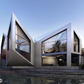 Độc đáo với ngôi nhà có thể gấp được