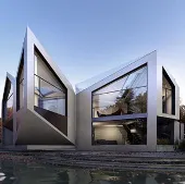 Độc đáo với ngôi nhà có thể gấp được