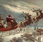 Tại sao những con tuần lộc của ông già Noel biết bay?