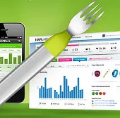 Chiếc dĩa có thể kiểm soát chế độ ăn của người dùng