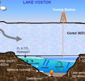 Đã có mẫu mới của khu hồ bí ẩn Vostok