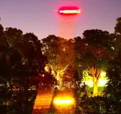 "Võ sĩ giác đấu" chộp được UFO