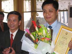 Cấp bản quyền cho một sản phẩm dự thi 