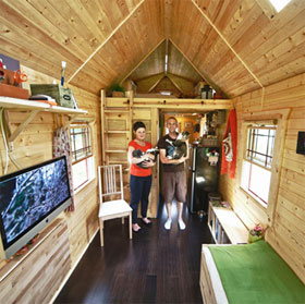 Tiny Tack House - mô hình nhà ở tiết kiệm năng lượng