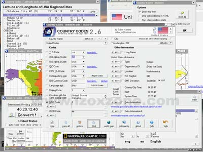 Xem thông tin về các quốc gia trên thế giới với CountryCode