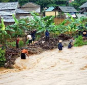 Mưa lũ gây ra nhiều thiệt hại tại tỉnh Điện Biên