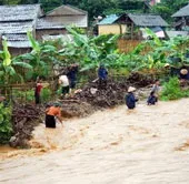 Mưa lũ gây ra nhiều thiệt hại tại tỉnh Điện Biên