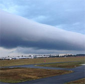 Mây kì lạ vần vũ trên bầu trời Virginia