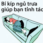 Học cách ngủ trưa 