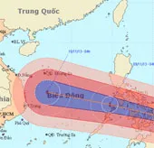 Siêu bão Haiyan tiến vào biển Đông