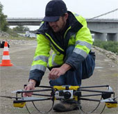 Dùng máy bay không người lái giám sát đường sắt