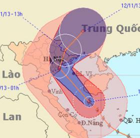 Tối nay bão đổ bộ Hải Phòng, Thái Bình, Quảng Ninh