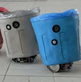 Robot thùng rác
