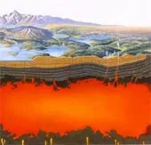Dấu vết siêu núi lửa cổ đại tại Utah