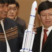 Bolivia phóng vệ tinh ở Trung Quốc