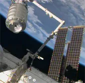 Tàu chở hàng Cygnus lắp ghép thành công với trạm ISS
