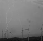 Hé lộ khả năng tạo sét đáng sợ của turbine gió