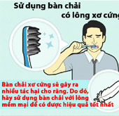 Điều cần tránh khi đánh răng