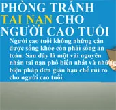 Tai nạn hay gặp ở người có tuổi