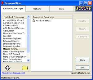 Khóa mọi ứng dụng trong máy tính