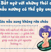 Điểm mặt những thói quen nấu nướng có thể gây ung thư