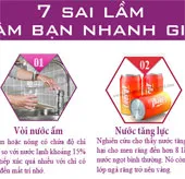 Sai lầm khiến bạn nhanh già