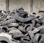 Biến lốp xe cũ thành vật liệu sản xuất pin Li-ion