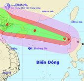 Bão Kalmaegi ảnh hưởng trực tiếp đến miền Bắc