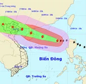 Bão Kalmaegi mạnh cấp 13, tiến thẳng vùng biển Quảng Ninh - Hải Phòng