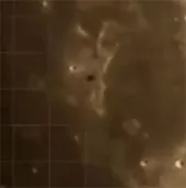 Quay được hình ảnh UFO bay qua Mặt Trăng?