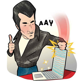 Lý giải thói quen chúng ta thường "vỗ, đập, ném" máy móc khi bị đơ