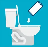Khảo sát thói quen dùng smartphone khi đang trong toilet