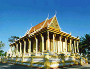 Khleang - Ngôi chùa đậm chất Khmer